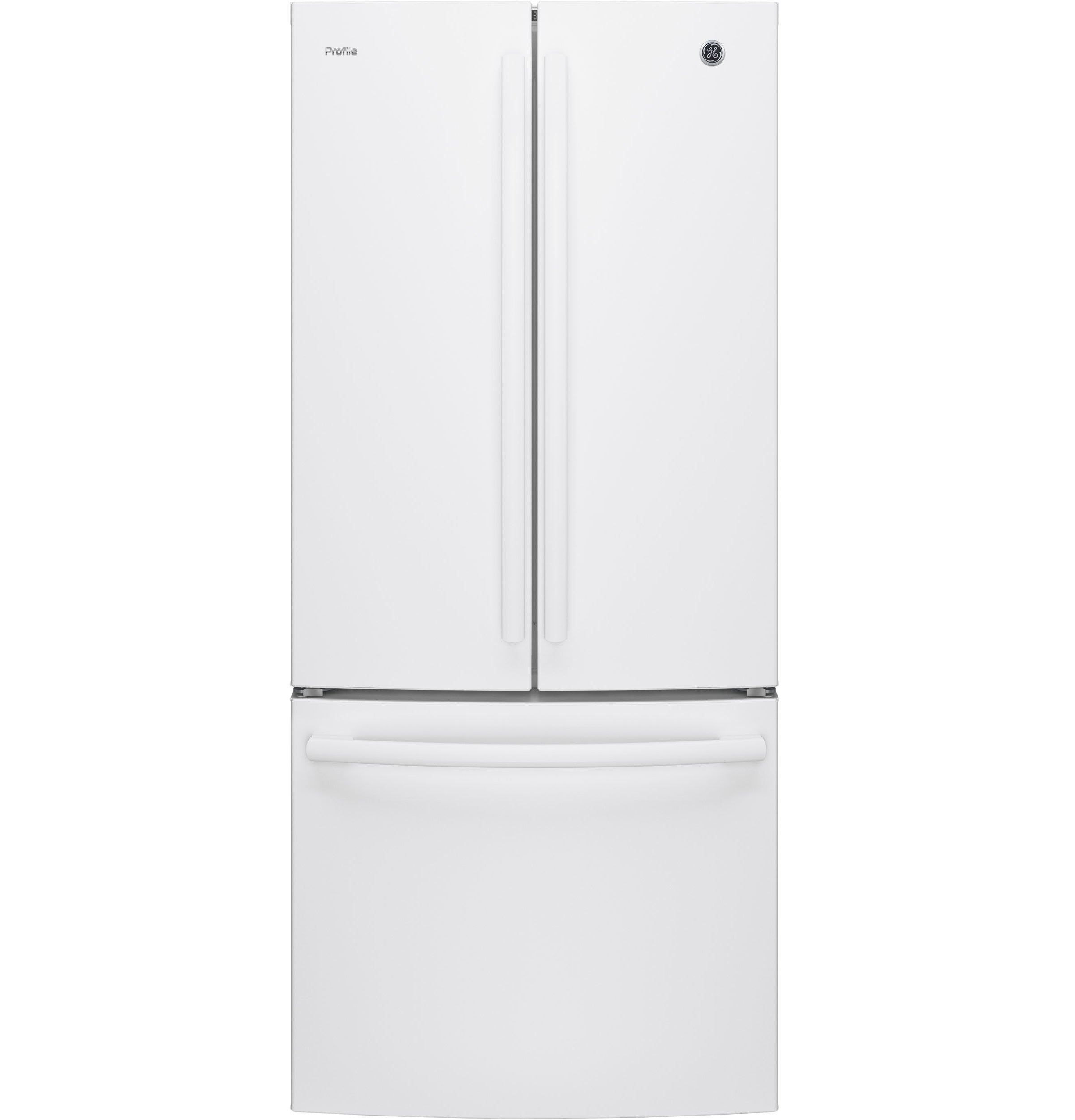 GE Profile White French Door Refrigerator (24.8 Cu. Ft.) - PNE25NGLKWW