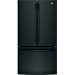 GE Black French Door Refrigerator (27 Cu. Ft.) - GNE27JGMBB