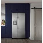 GE Stainless Steel Side-By-Side Refrigerator (25.1 Cu.Ft) - GSS25IYNFS