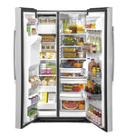 GE Stainless Steel Side-By-Side Refrigerator (25.1 Cu.Ft) - GSS25IYNFS