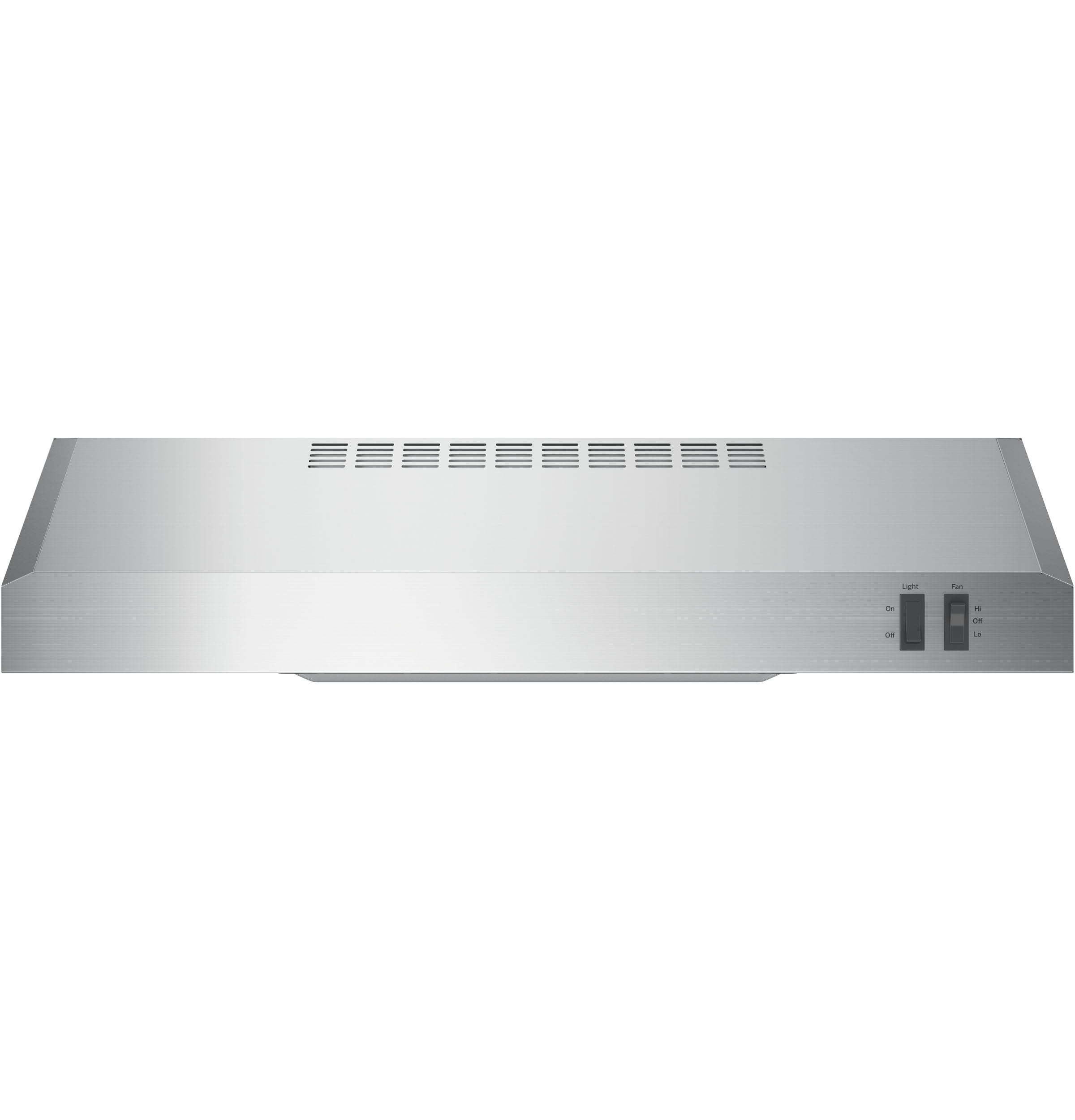 GE Stainless Steel 24" 200 CFM Under-the-Cabinet Hood - JVX3240SJSSC