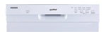 Moffat White 24" Built-In Front Control Dishwasher - MBF420SGPWW