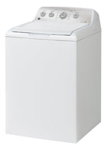 GE White Top-Load Washer (4.9 Cu. Ft.) - GTW451BMRWS
