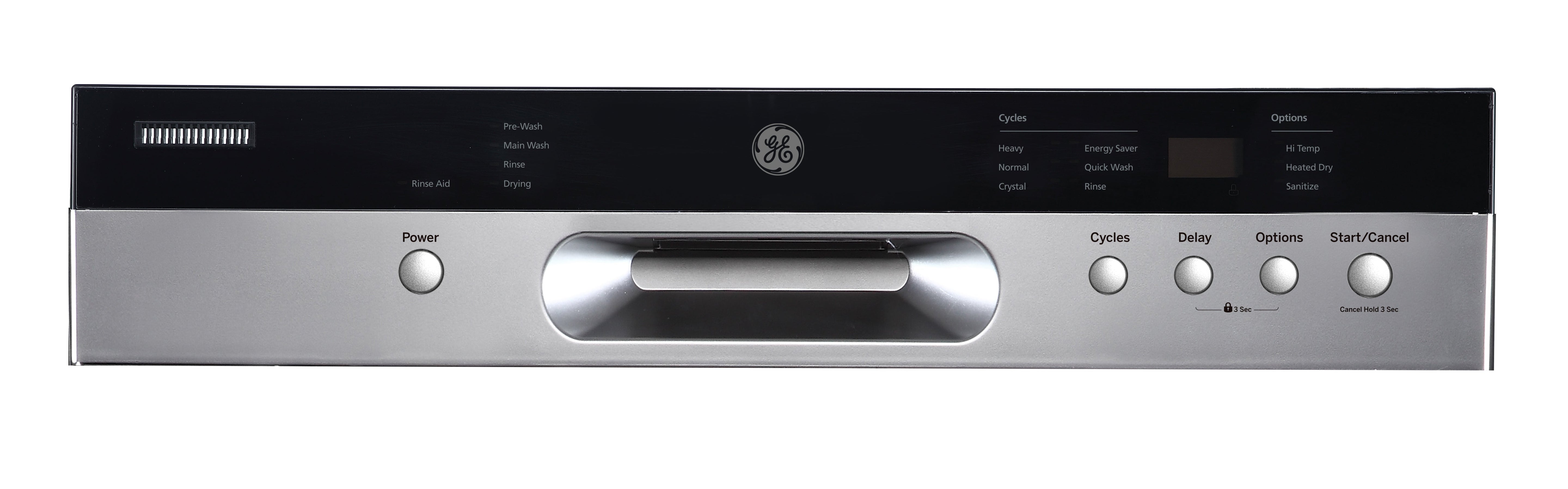 GE Stainless Steel 24" Built-In Front Control Dishwasher - GBF532SSPSS