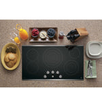 GE Profile Stainless Steel 36" Electric Cooktop - PP7036SJSS
