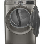 GE Satin Nickel Electric Front Load Dryer (7.8 Cu. Ft.) - GFD65ESMNSN