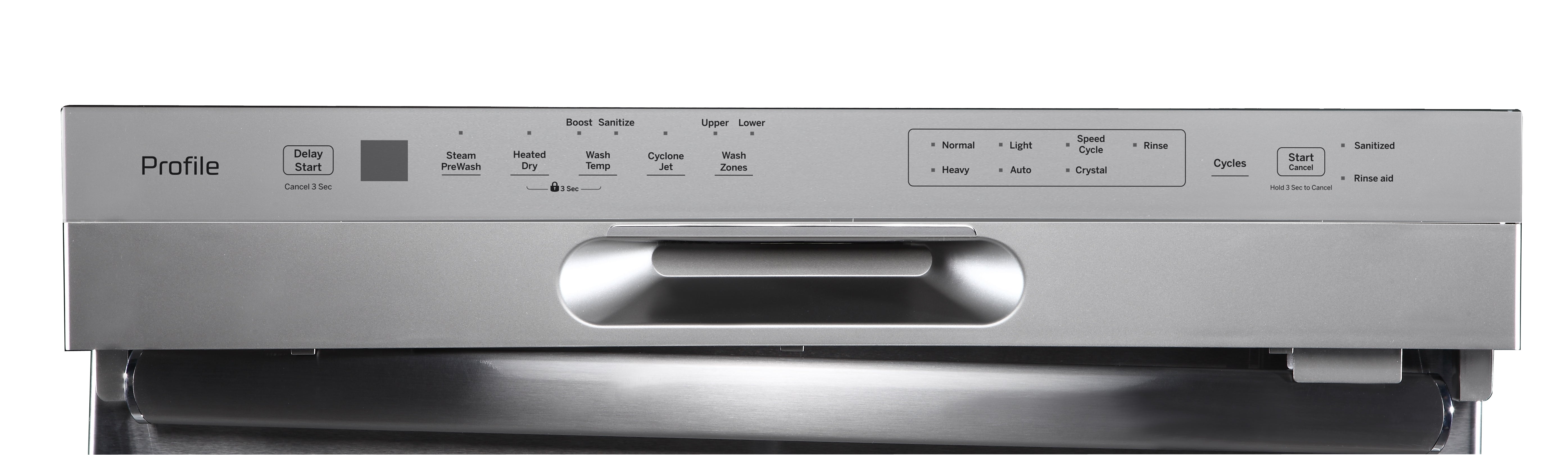 GE Profile Fingerprint Resistant Stainless Steel 24" Built-In Front Control Dishwasher - PBF665SSPFS