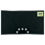 GE Stainless Steel 36" Electric Cooktop - JP3036SLSS