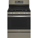 GE Slate 30" Freestanding Gas Convection Range with Air Fry (5.0 Cu.Ft.) - JCGB735EPES