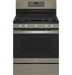 GE Slate 30" Freestanding Gas Convection Range with Air Fry (5.0 Cu.Ft.) - JCGB735EPES