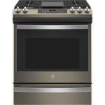 GE Slate 30" Slide-In Gas Convection Range with Air Fry (5.6 Cu. Ft.) - JCGS760EPES