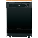 GE Black 24" Portable Dishwasher - GSC3500DBB