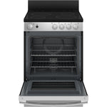 GE 24" Stainless Steel Freestanding Electric Range (2.9 Cu. Ft.) - JCAS640RMSS