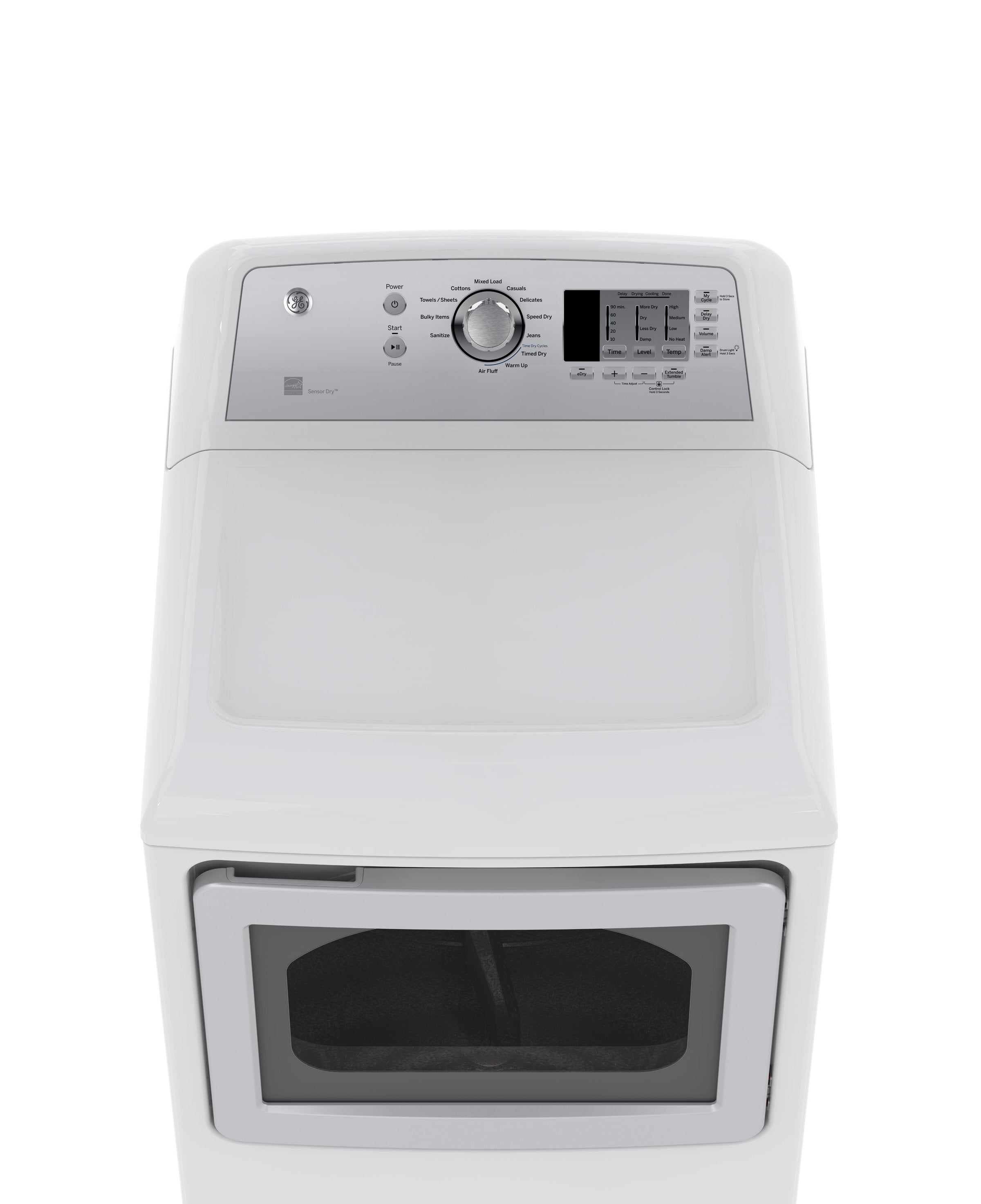 GE White Gas Dryer (7.4 Cu. Ft.) - GTD65GBMKWS