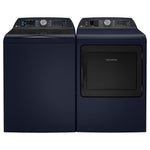 GE Profile Sapphire Blue Smart Electric Dryer with Fabric Refresh (7.3 Cu. Ft)- PTD90EBMTRS