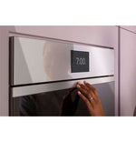 Café Platinum Glass 30in Smart Convection Double Wall Oven (10.0 Cu Ft)- CTD90DM2NS5