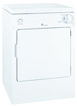 GE White Portable Compact Dryer (3.6 Cu. Ft.) - PSKP333EBWW
