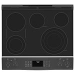 GE Profile Fingerprint Resistant Stainless Steel 30" Slide-In Electric Range with Air Fry (5.3 Cu.Ft) - PSS93YPFS