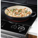 GE Profile Fingerprint Resistant Stainless Steel 30" Slide-In Electric Range with Air Fry (5.3 Cu.Ft) - PSS93YPFS
