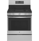 GE Profile Fingerprint Resistant Stainless Steel 30" Smart Freestanding Gas Range with Air Fry (5.6 Cu.Ft.) - PCGB935YPFS