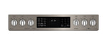 GE Profile Slate Slide-In Electric Convection Range with Air Fry (6.3 Cu. Ft.) - PCS940EMES