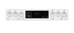 GE Profile White Slide-In Electric Convection Range with Air Fry (6.3 Cu. Ft.) - PCS940DMWW