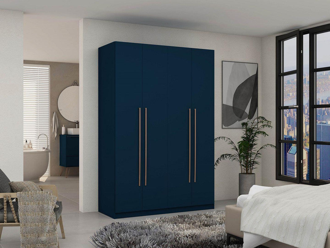 Radfeld Wardrobe - Midnight Blue