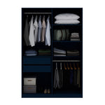 Radfeld Wardrobe - Midnight Blue