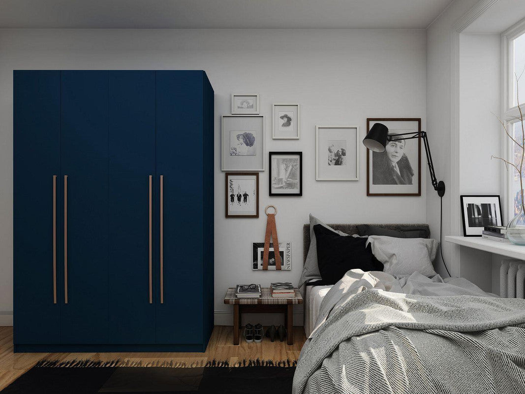 Radfeld Wardrobe - Midnight Blue