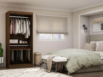 Oulu 36" Open Hanging Wardrobe - Brown