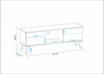 Derbent 53.5" TV Stand - Brown