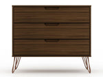 Nuuk 5-Drawer Dresser and 3-Drawer Dresser Set - Brown