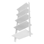 Erbil Ladder Bookcase - White