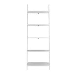 Erbil Ladder Bookcase - White