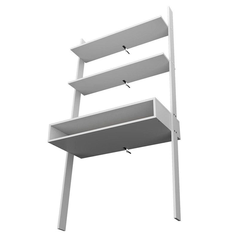 Erbil Ladder Desk - White