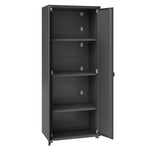 Maximus Tall Garage Cabinet - Charcoal Grey