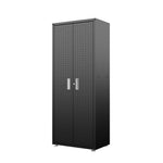 Maximus Tall Garage Cabinet - Charcoal Grey