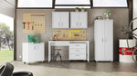 Maximus Tall Garage Cabinet - White