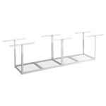 Overhead Gearloft™ Storage Rack 2 X 8 Ft - Hammered White Storage Solution