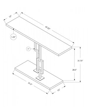 Trez Sofa Table - White