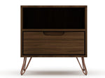 Nuuk I Night Table - Brown