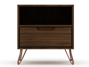 Nuuk I Night Table - Brown
