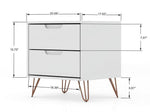 Nuuk II Night Table Set of 2 - White