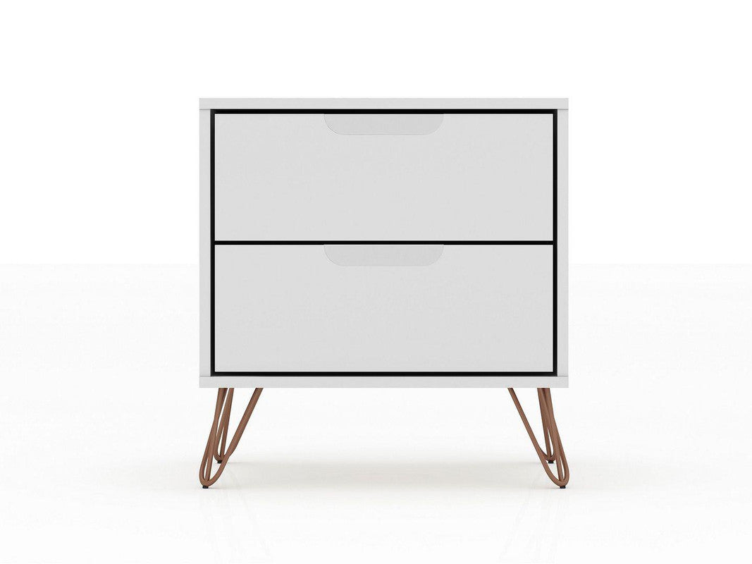Nuuk II Night Table Set of 2 - White