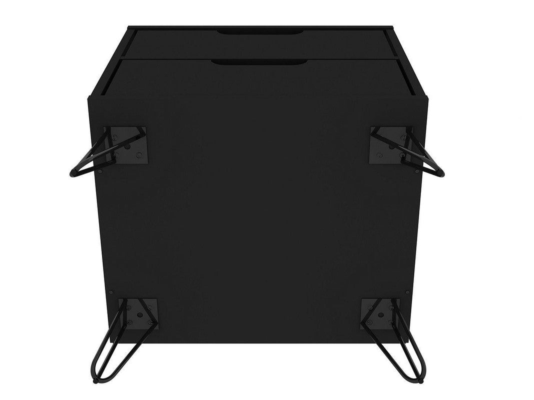 Nuuk II Night Table Set of 2 - Black