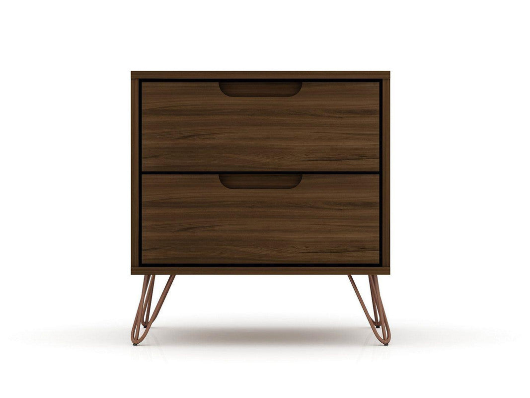 Nuuk II Night Table Set of 2 - Brown