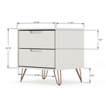 Nuuk II Night Table Set of 2 - Off White