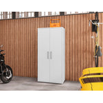 Lunde Storage Cabinet - White - Set of 2