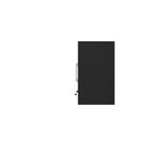 Lunde Floating Garage Cabinet - Matte Black - Set of 2