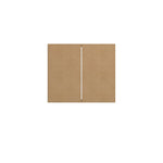 Lunde Floating Garage Cabinet - Matte Black - Set of 2